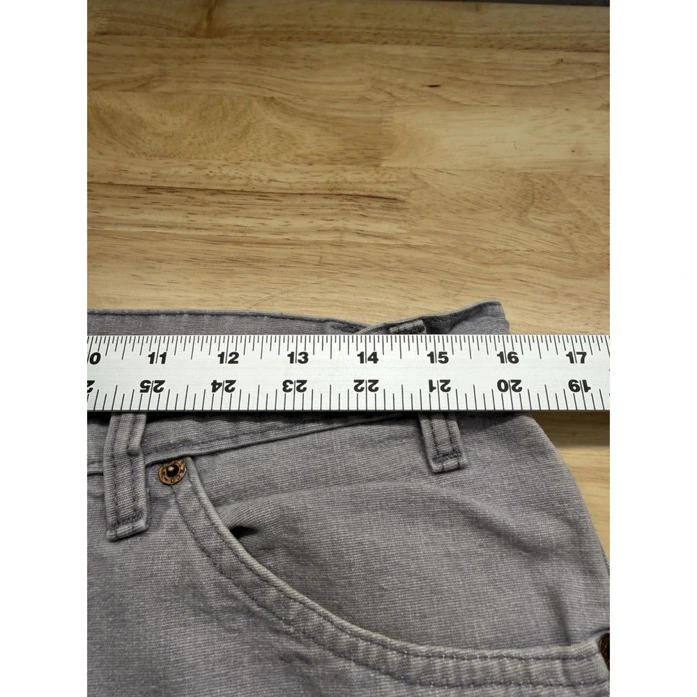 Levis 505 VINTAGE‎ Y2K Men's 32x33 Gray Straight Leg Denim Jeans USA